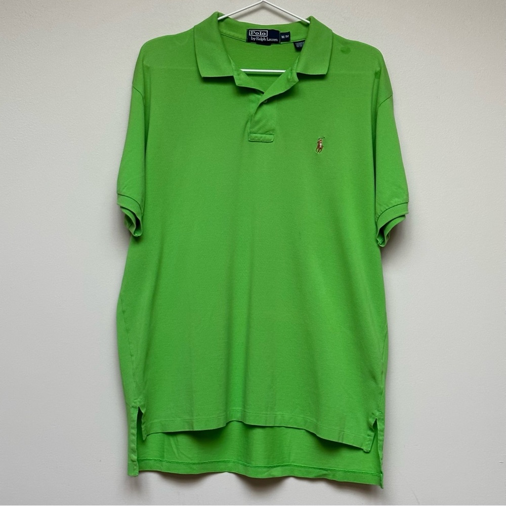 Polo Ralph Lauren Green Short Sleeve shirt Size Medium